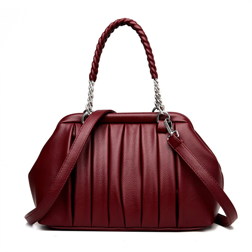 Calienne Elegant Vintage Clasp Bag