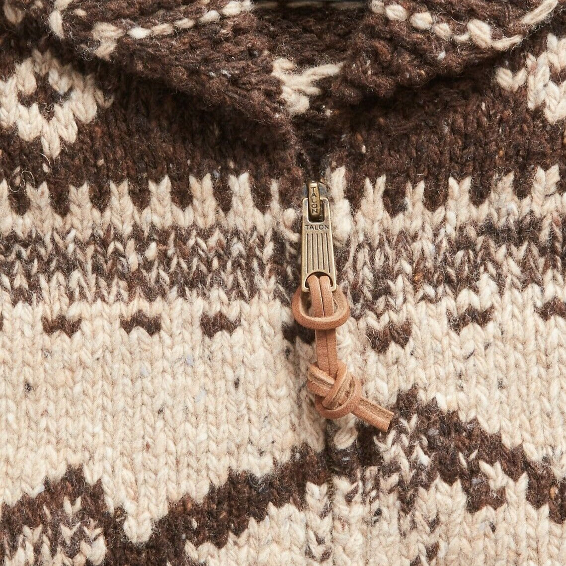 VINCÉNZIO JACQUARD WOOL CARDIGAN