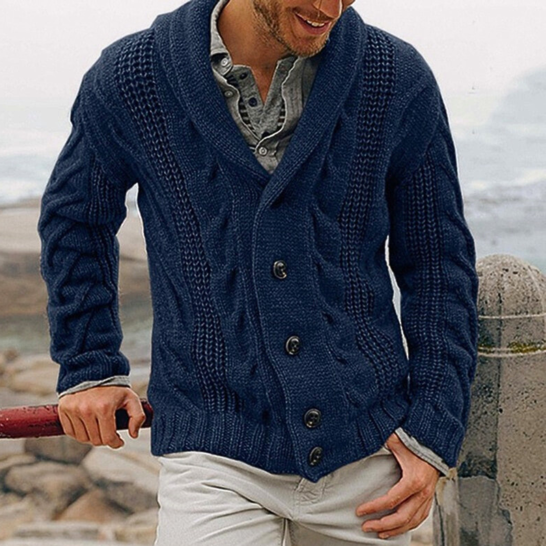 URBAN GENT WOOL CARDIGAN