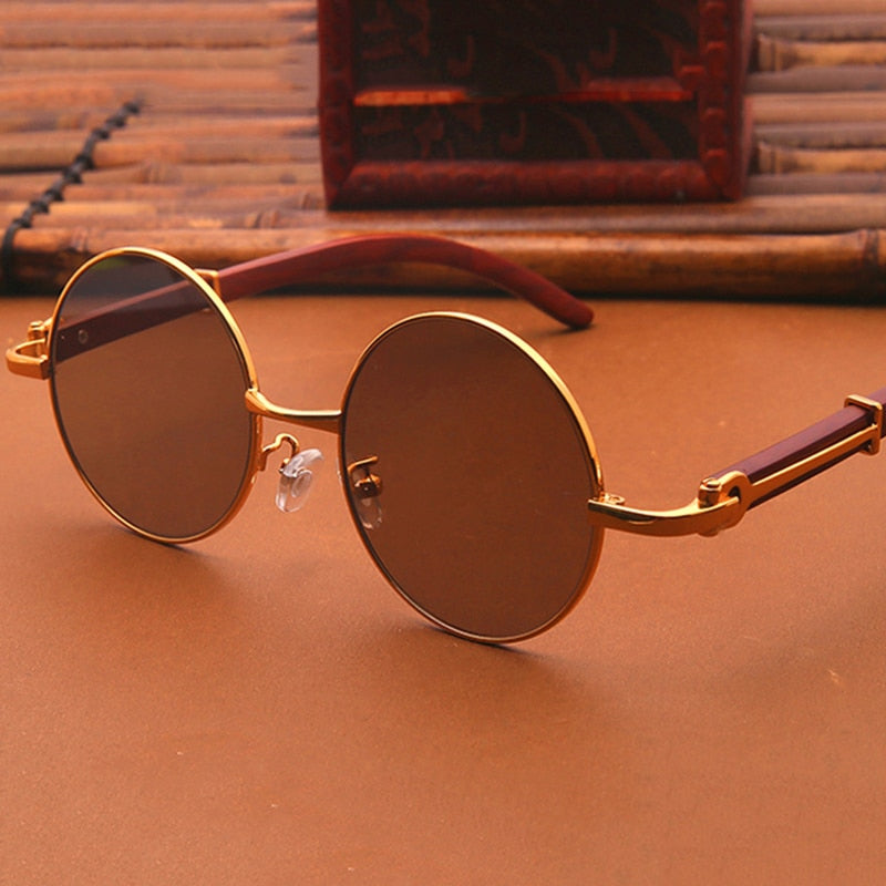 Vivian Vintage Round Sunglasses