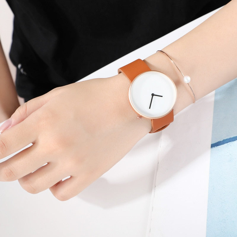 Trevor Timeless Leather Watch