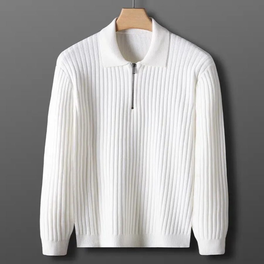 Thomas Quarter Zip Sweater