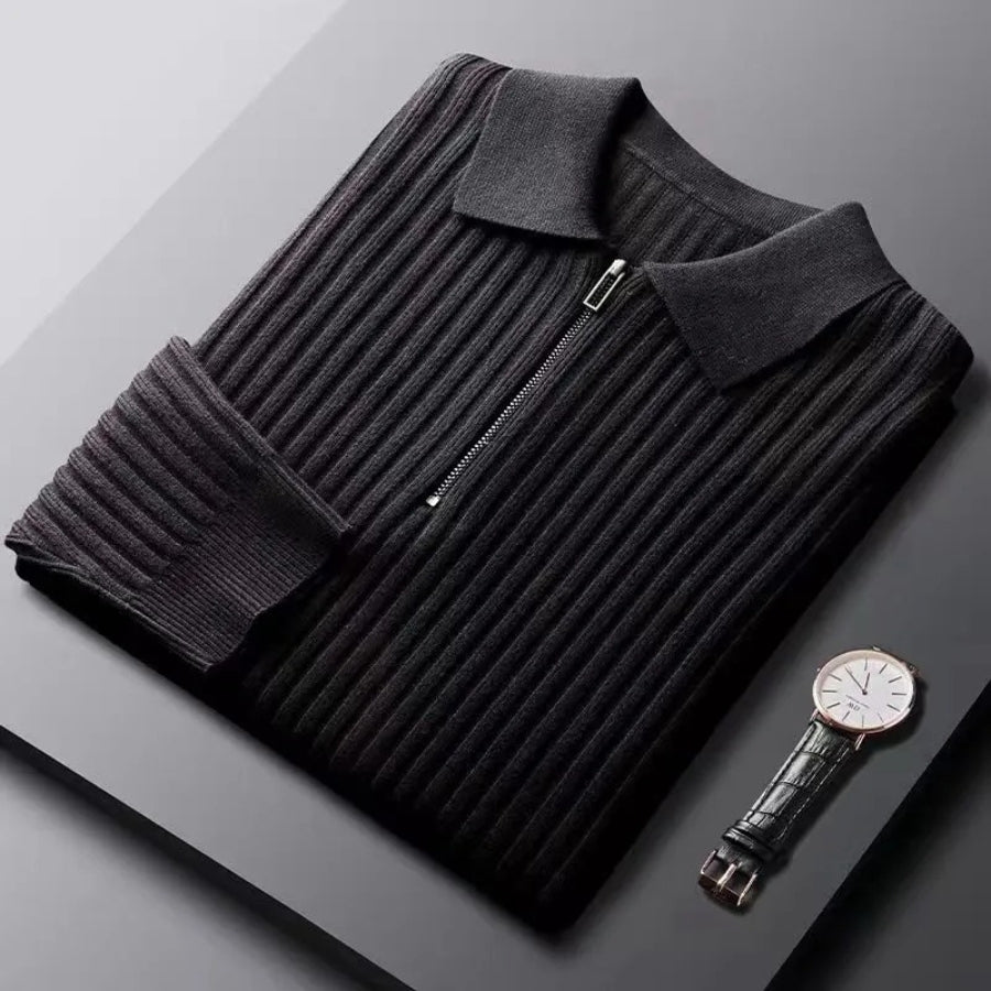 Thomas Quarter Zip Sweater