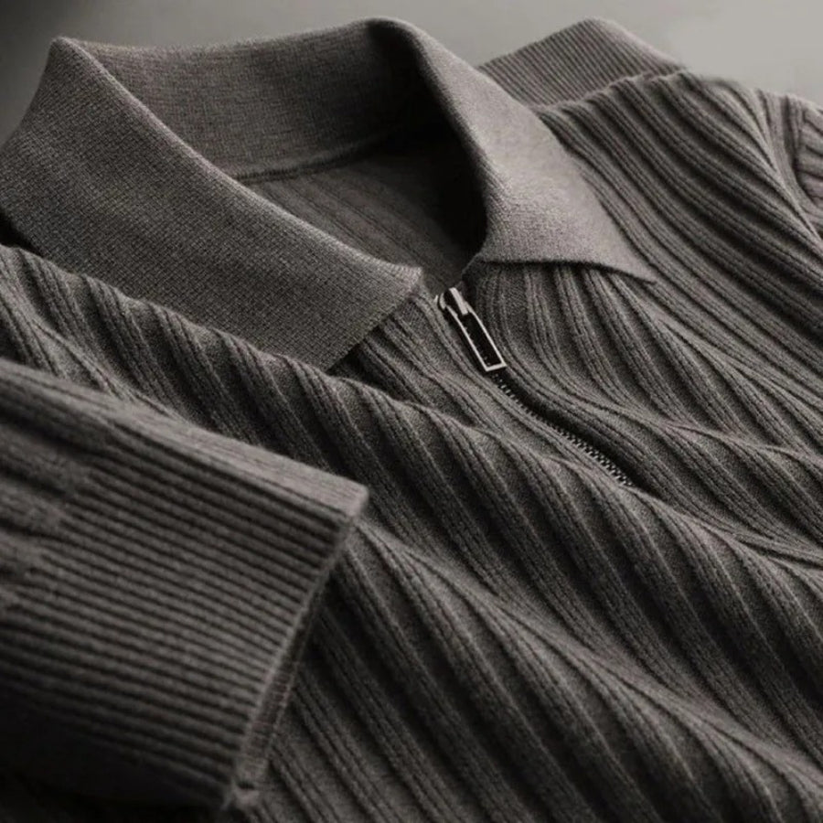 Thomas Quarter Zip Sweater