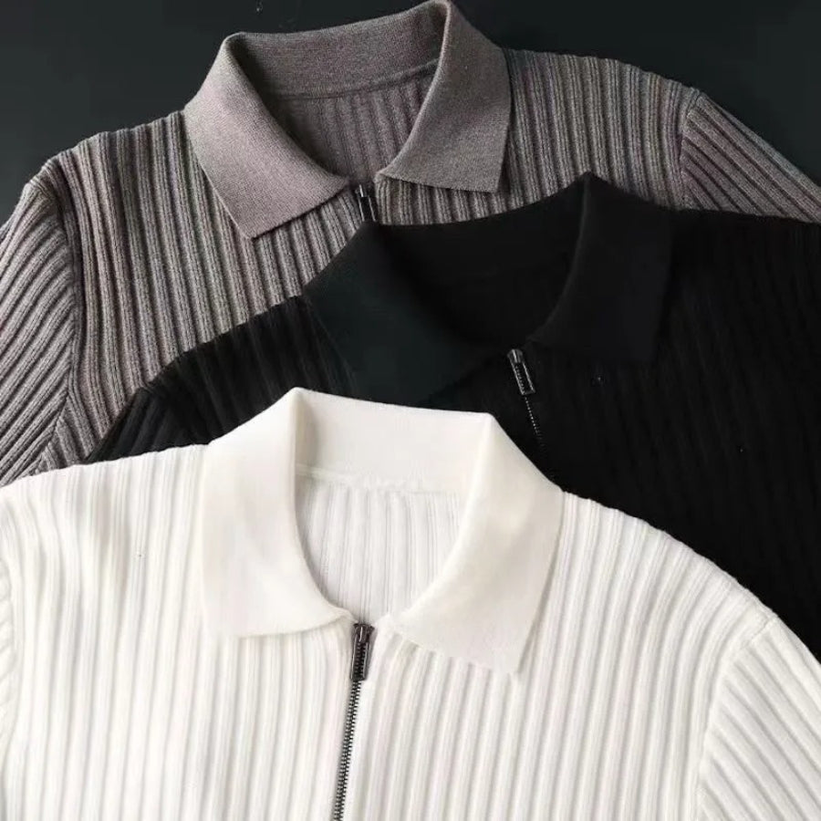 Thomas Quarter Zip Sweater