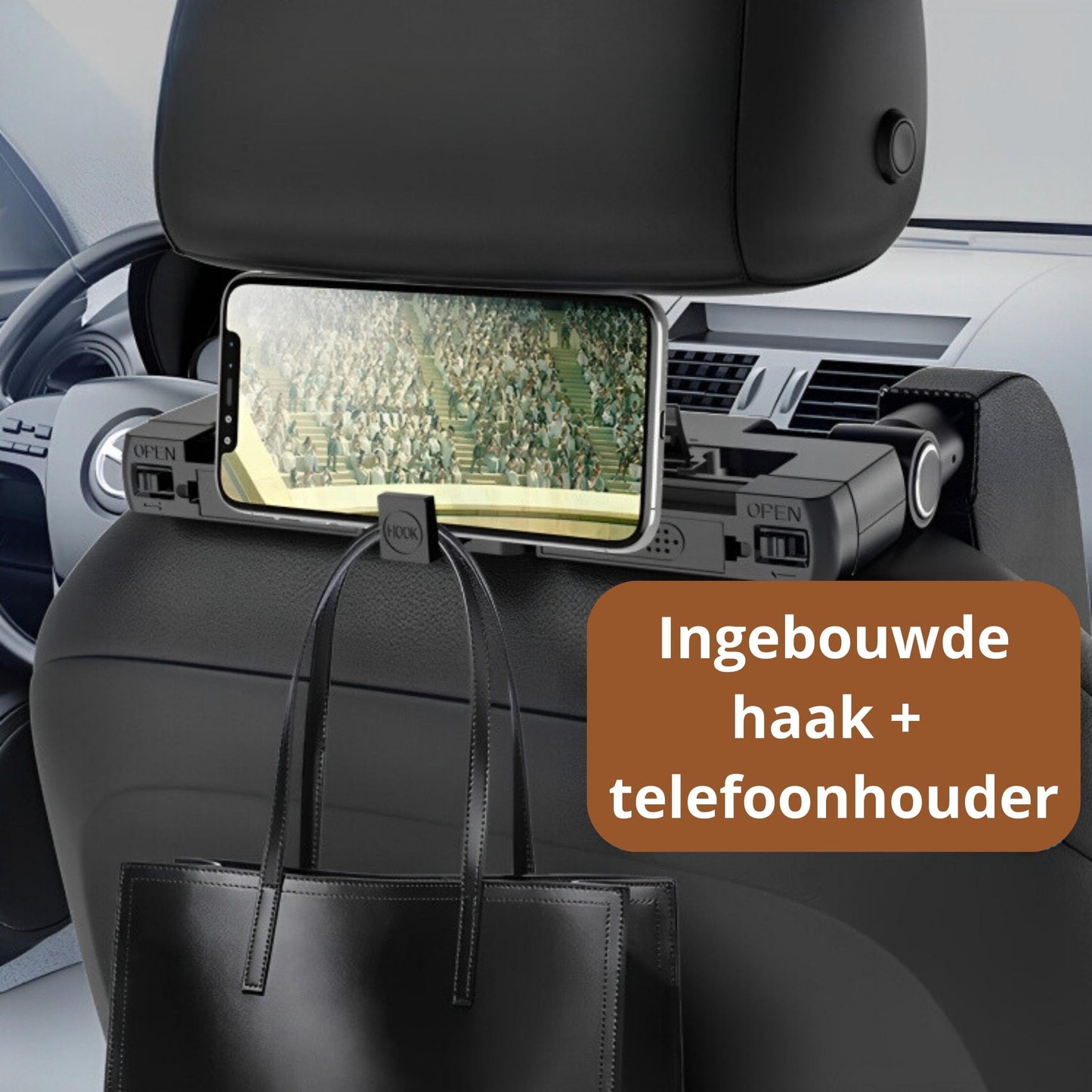 Verstelbare hoofdsteun