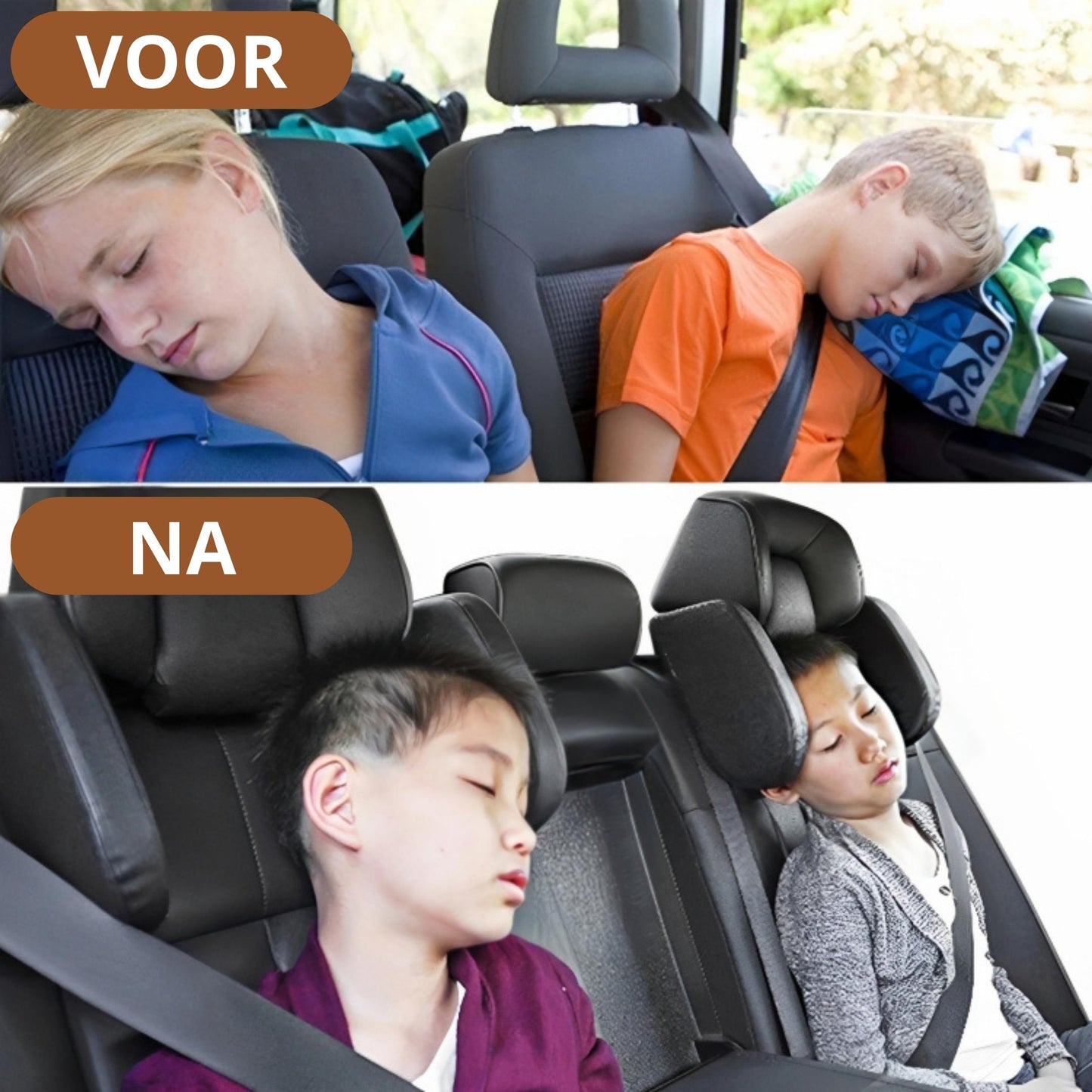 Verstelbare hoofdsteun