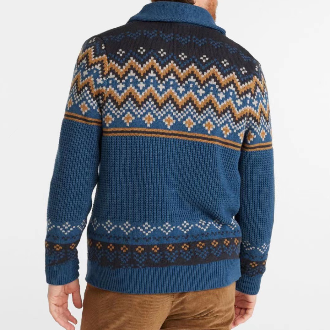 ADRIEN-RÊMY PRESTIGE JACQUARD KNIT CARDIGAN