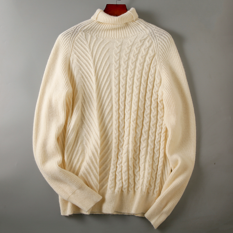 WINSLOW ULTRA-SOFT JACQUARD KNIT TURTLENECK