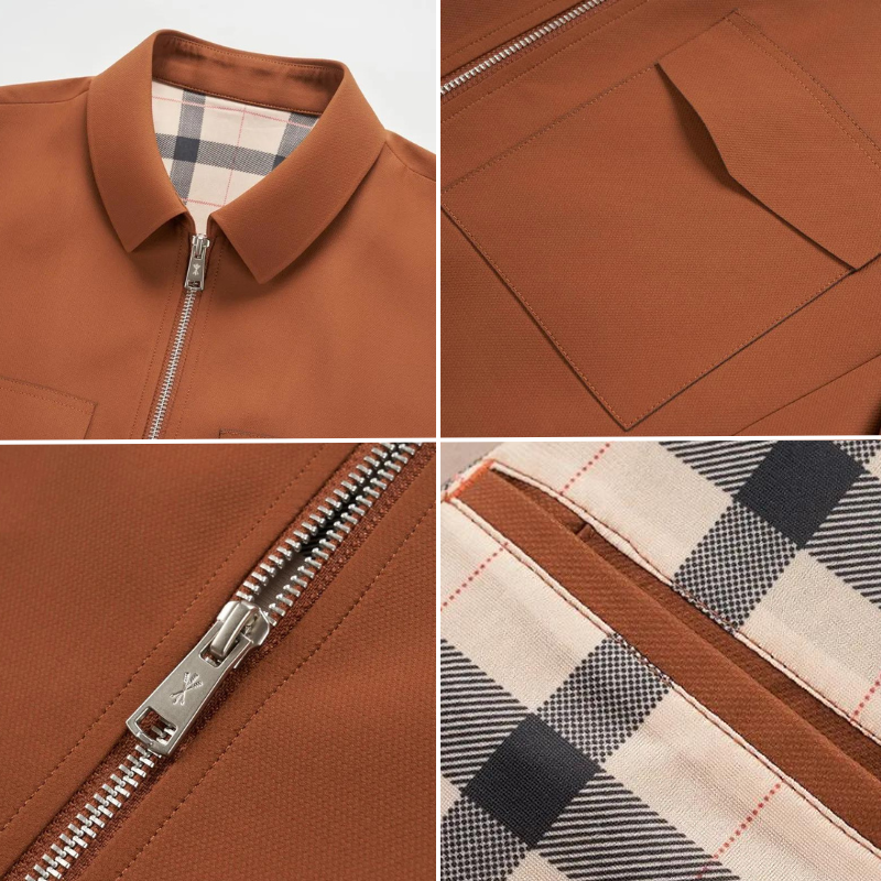 XAVIER BELVÔIR DUALCORE™ PLAID OVERCOAT