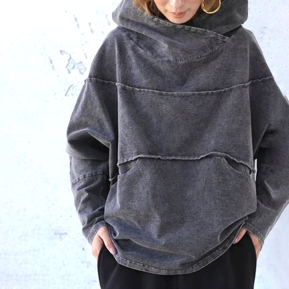 THE HEARTBREAKER DENIM HOODIE BY LILIAN-THOURAM™