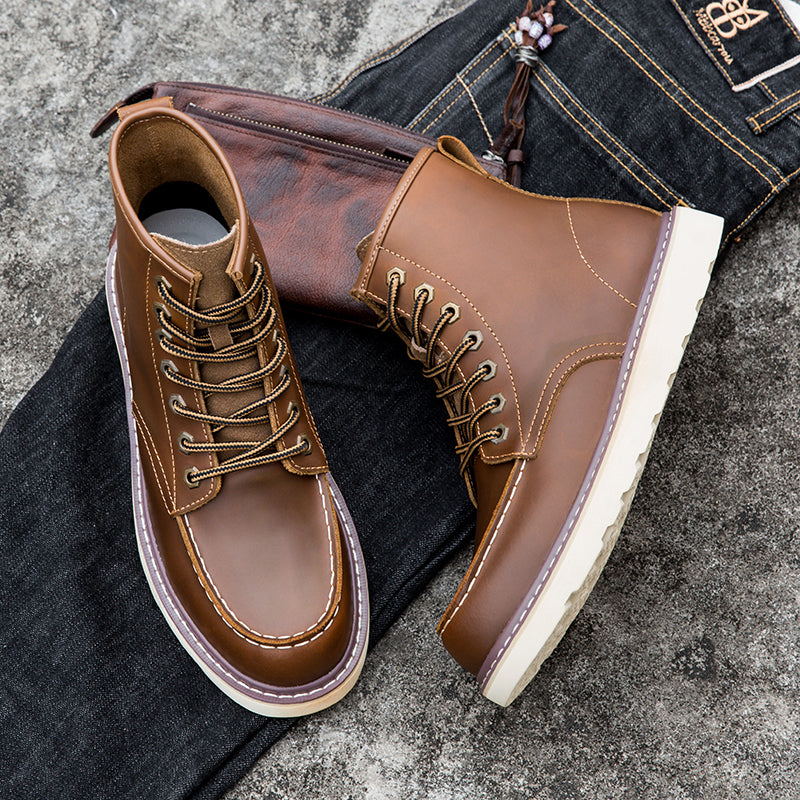 VITTORIO VINTAGE LEATHER BOOTS