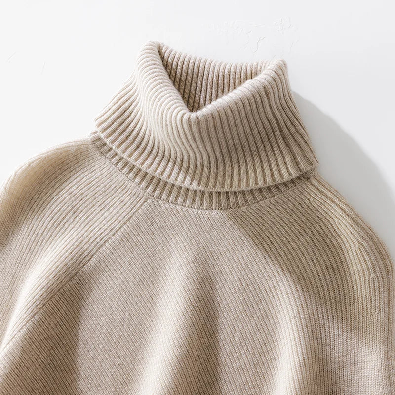 TIMELESS CASHMERE TURTLENECK SWEATER