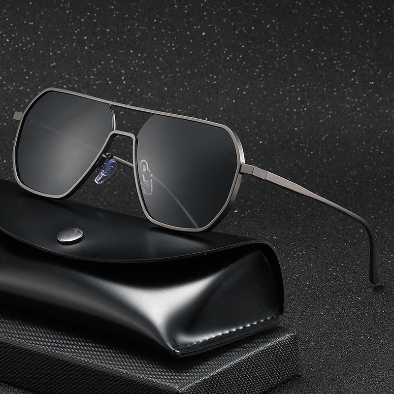 Trevor Retro Aviator Sunglasses
