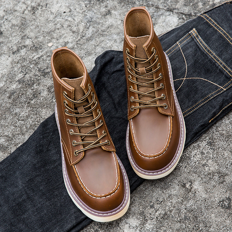 VITTORIO VINTAGE LEATHER BOOTS