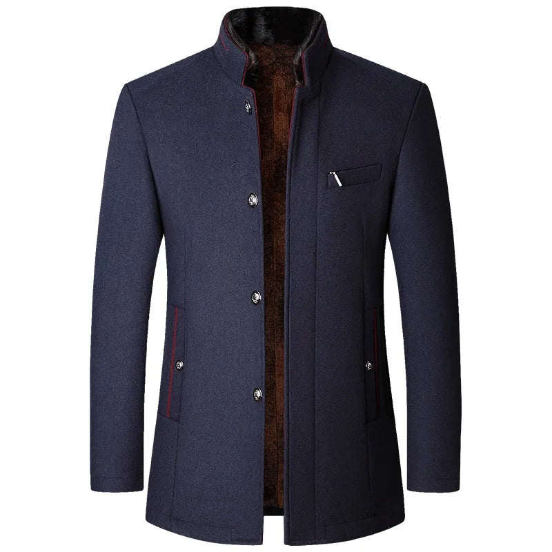 Hugh-Valéur Luxe Virgin Wool Overcoat