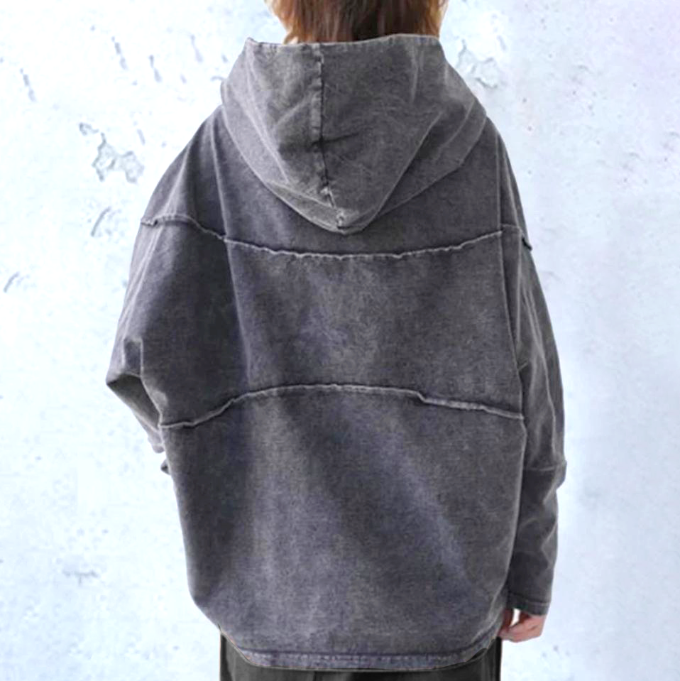 THE HEARTBREAKER DENIM HOODIE BY LILIAN-THOURAM™