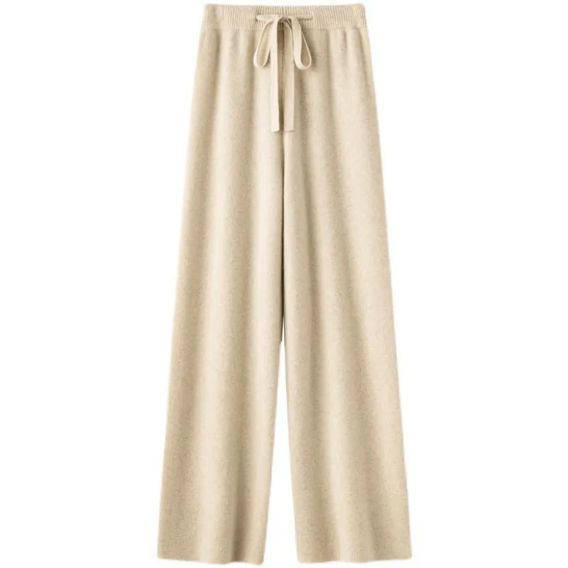 VELOURA™ CASHMERE KNIT SWEATPANTS