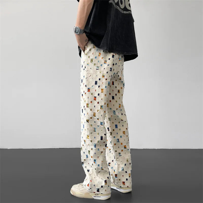 Urban Hype Frayed Denim Pants