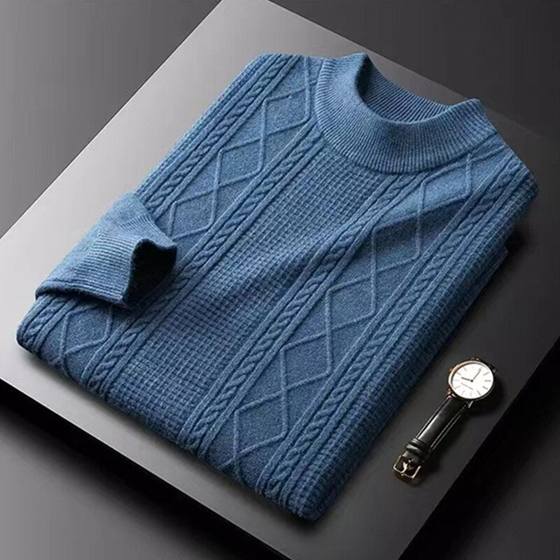 Clinton Classic Mock Neck Sweater