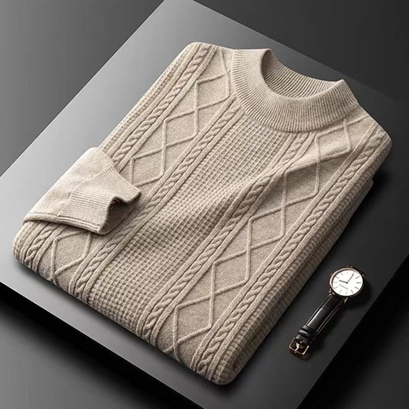 Clinton Classic Mock Neck Sweater