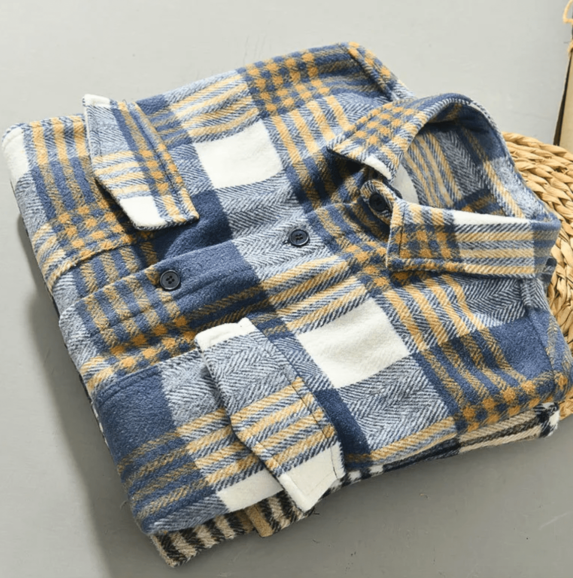VINZÉNCIO GINGHAM FLANNEL SHIRT