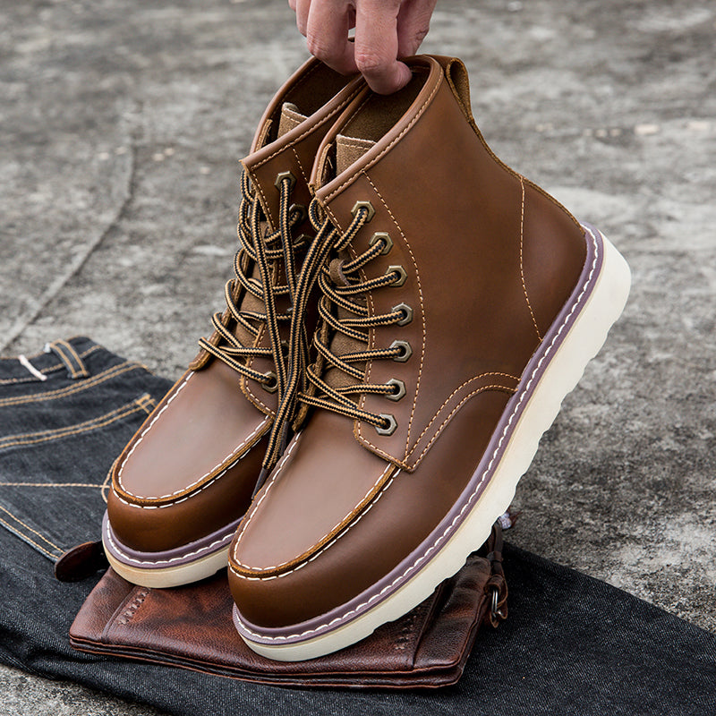 VITTORIO VINTAGE LEATHER BOOTS