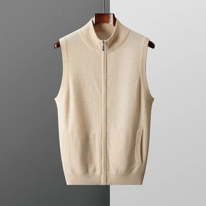 100% MERINO ACE WOOL VEST