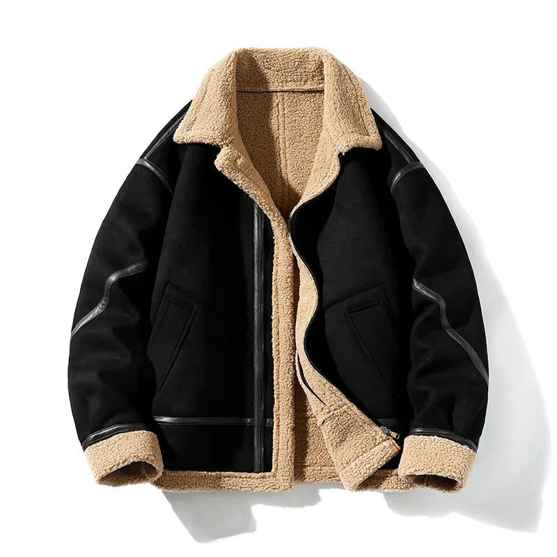 VINIZIO SHERPA EDGE SUEDE JACKET