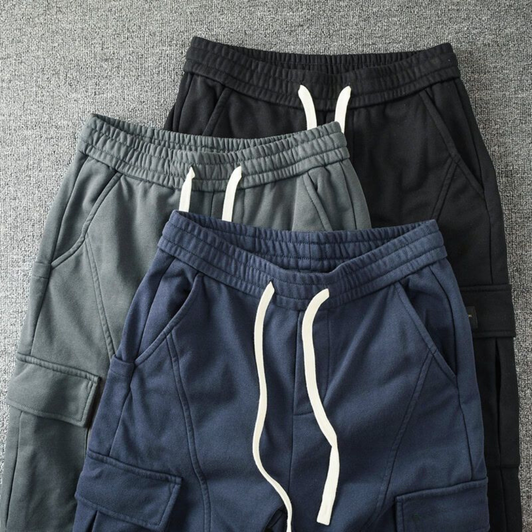 URBAN CREW TAPERED-FIT CARGO PANTS