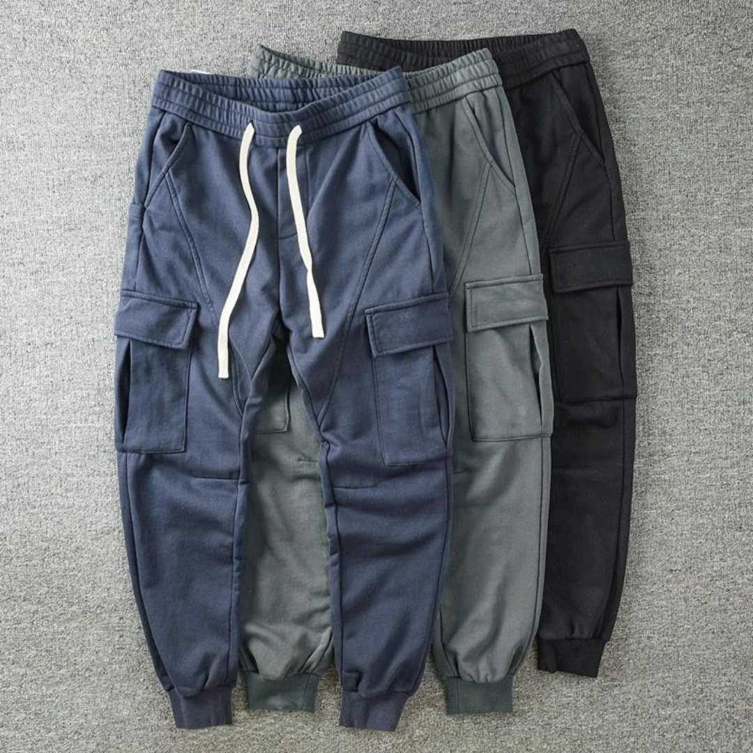 URBAN CREW TAPERED-FIT CARGO PANTS