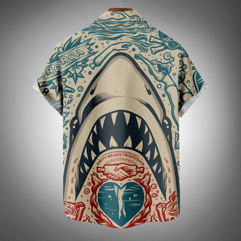 William Nautical Jaws-Dropping Beach Shirt