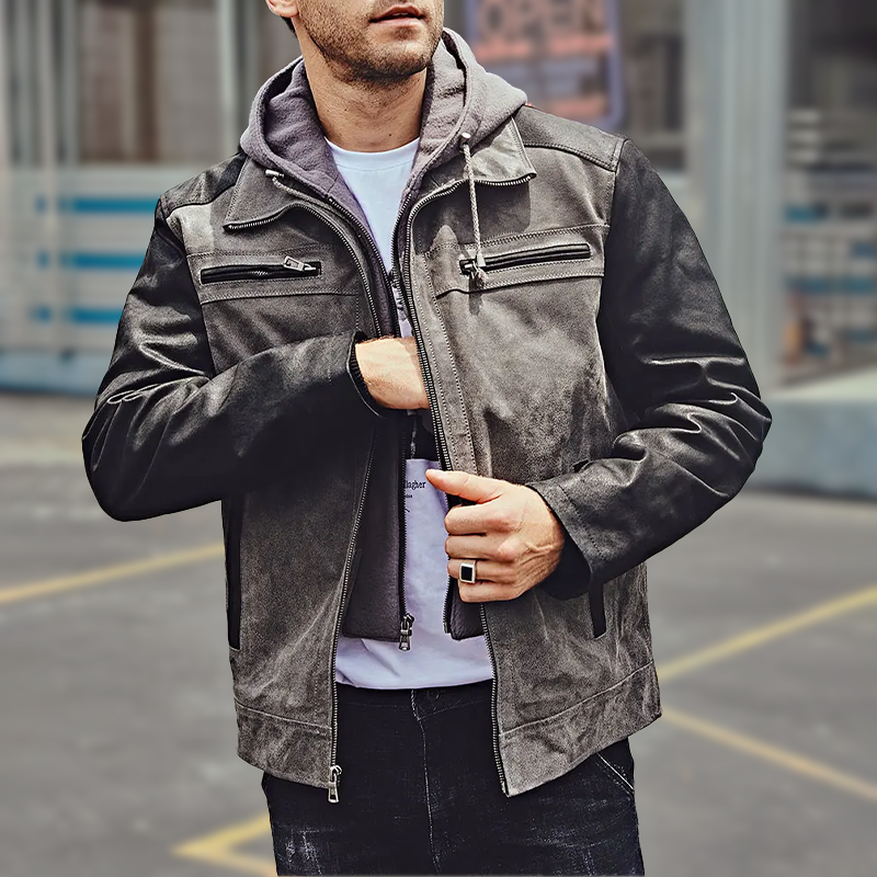 VICEROY BONANZA DUAL-LINED LEATHER JACKET