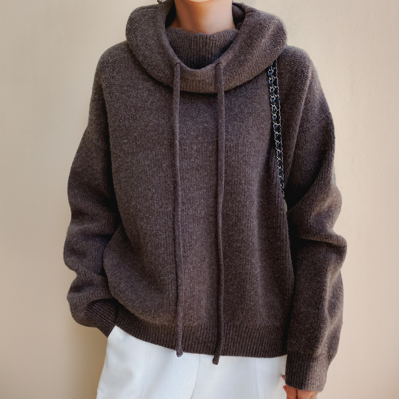 TOTÊME MERINO WOOL TURTLENECK SWEATER