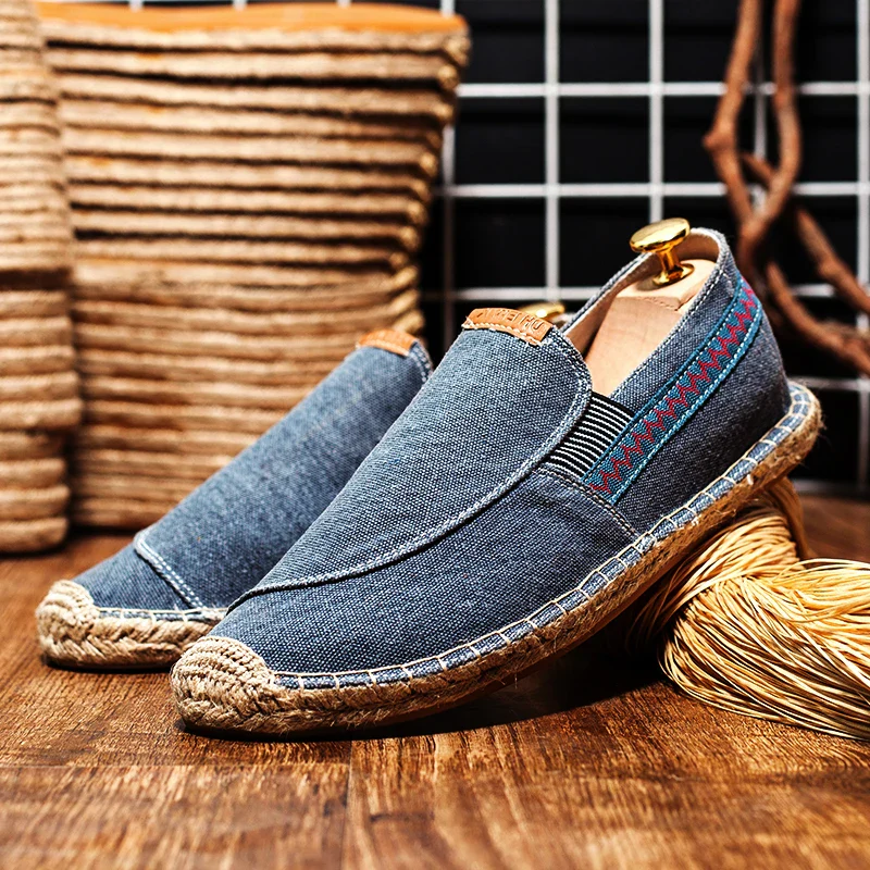 Vermillion Classic Canvas Loafers