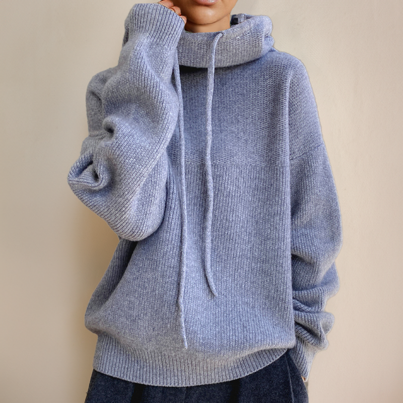 TOTÊME MERINO WOOL TURTLENECK SWEATER