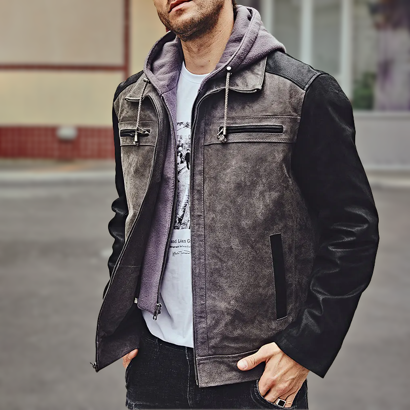VICEROY BONANZA DUAL-LINED LEATHER JACKET