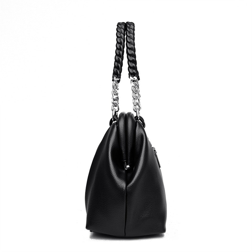 Calienne Elegant Vintage Clasp Bag
