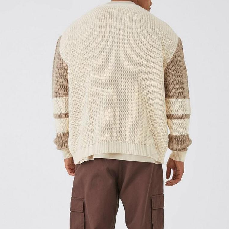 URBAN ELEGANCE JACQUARD KNIT CARDIGAN