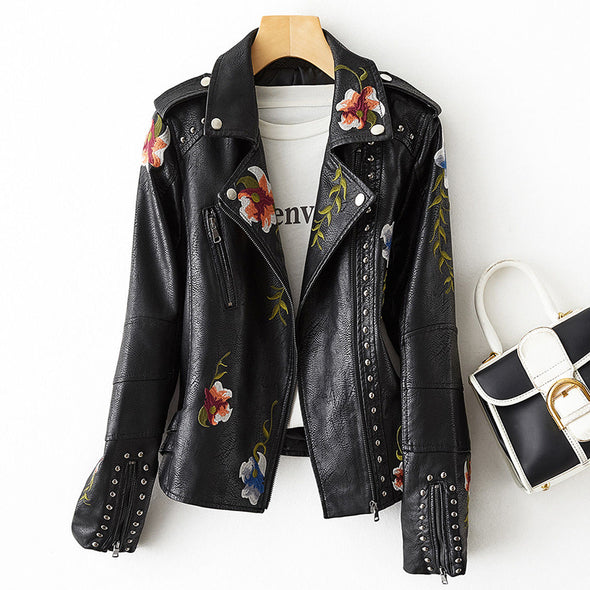TOTÊME EDGY LEATHER JACKET