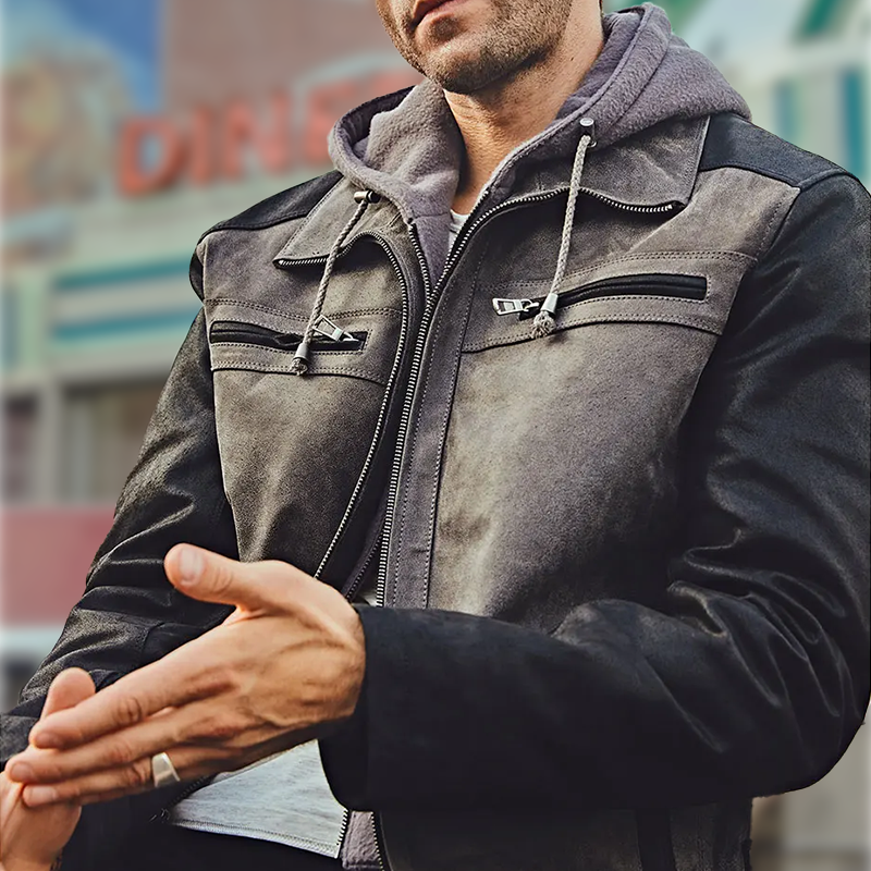 VICEROY BONANZA DUAL-LINED LEATHER JACKET