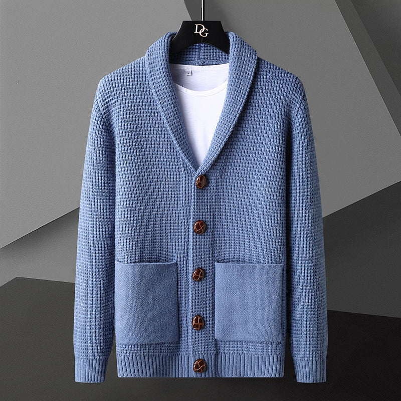 Winston's Woolen V-Neck Cardigan