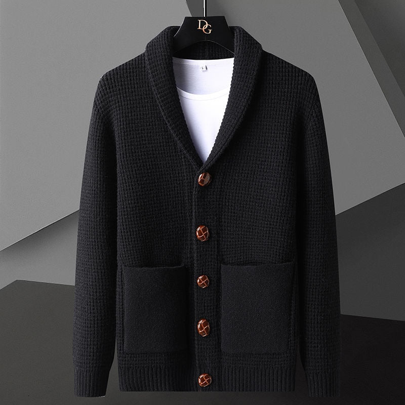 Winston's Woolen V-Neck Cardigan