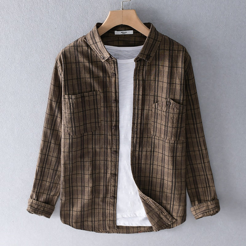 Tyler's Classic Casual Plaid Shirt