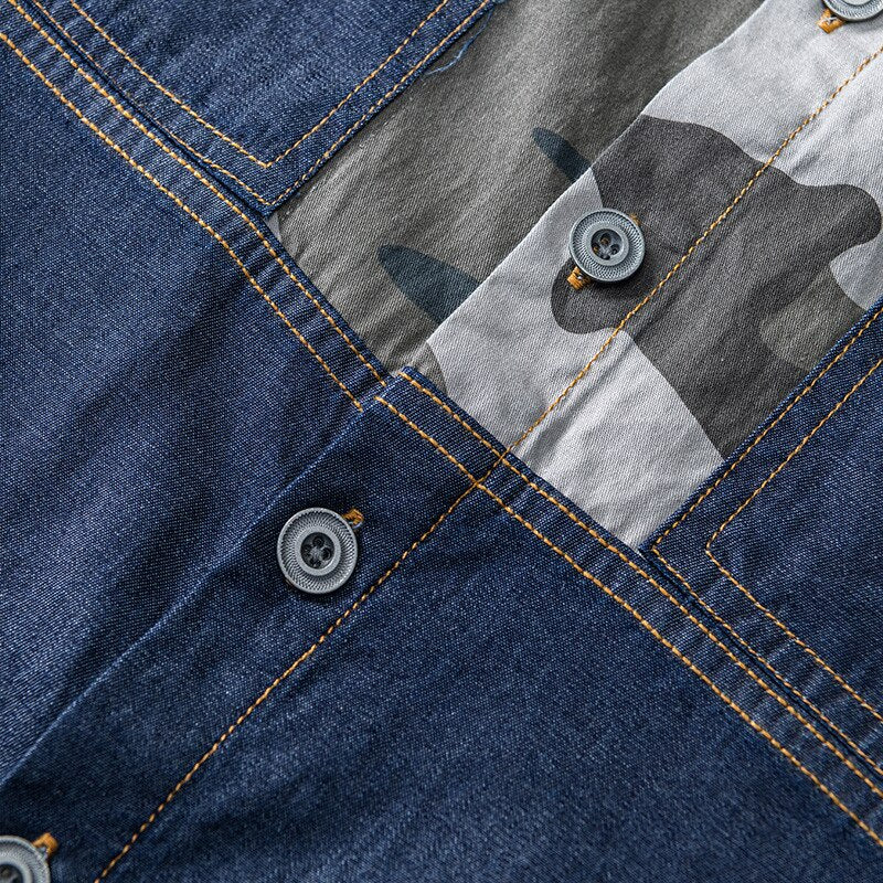 Valmont Men's Casual Camo Shirt