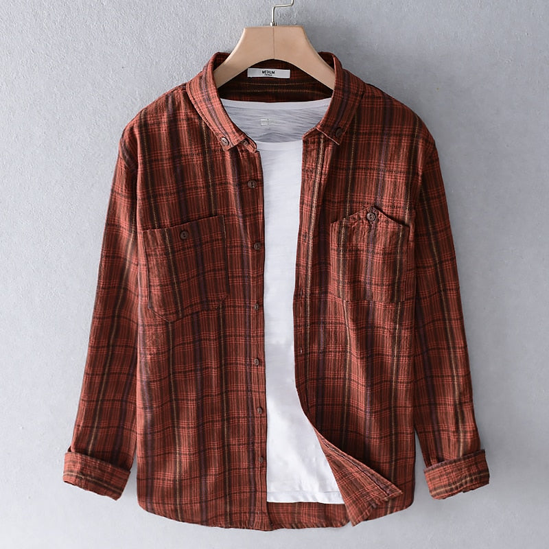 Tyler's Classic Casual Plaid Shirt