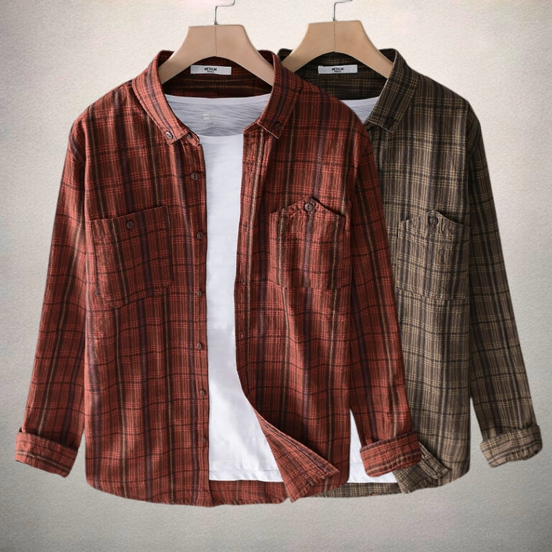 Tyler's Classic Casual Plaid Shirt