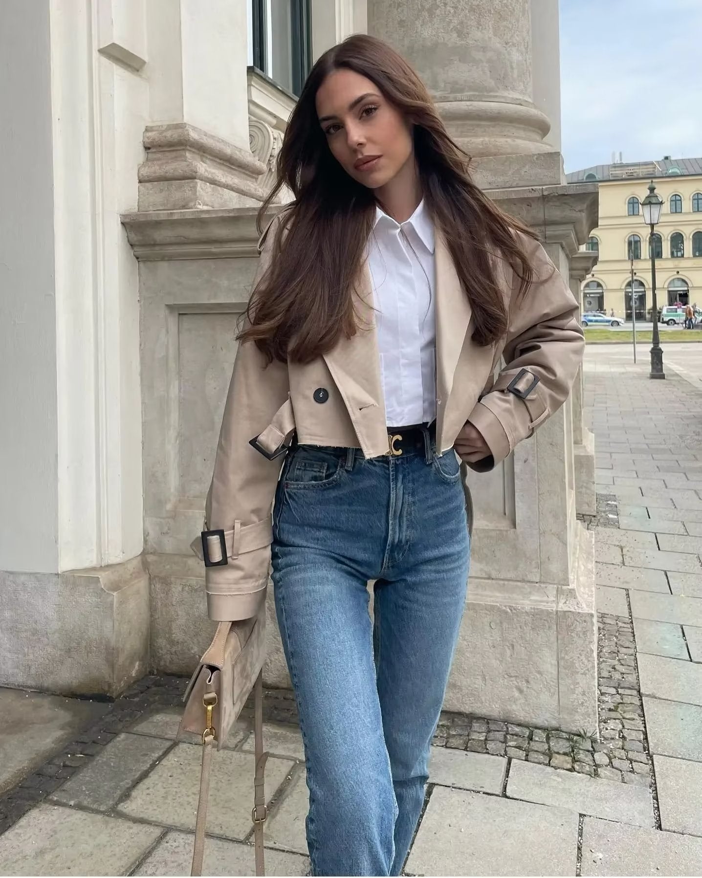 Violet's Cropped Trench