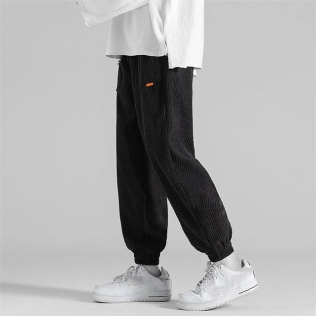 Velour Casual Corduroy Trousers