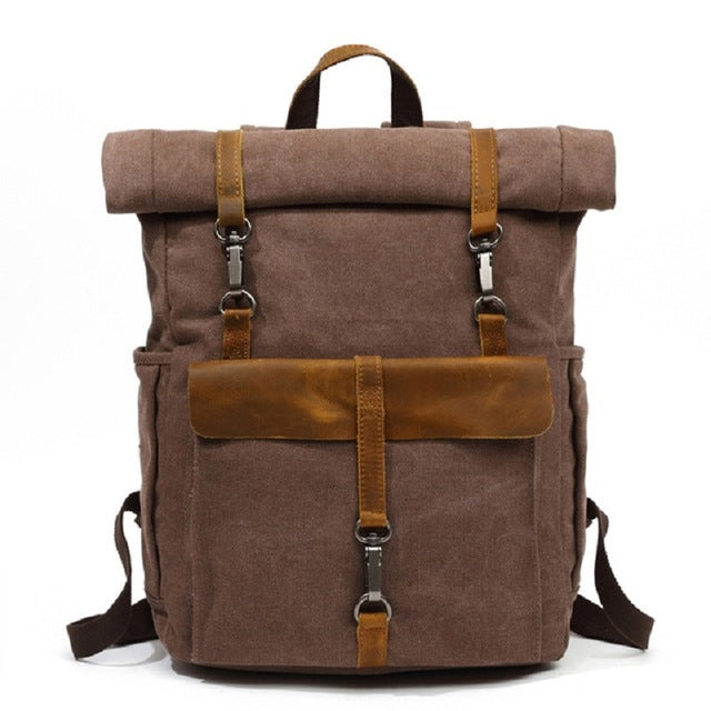 Trailmaster Multi-Strap Canvas Backpack
